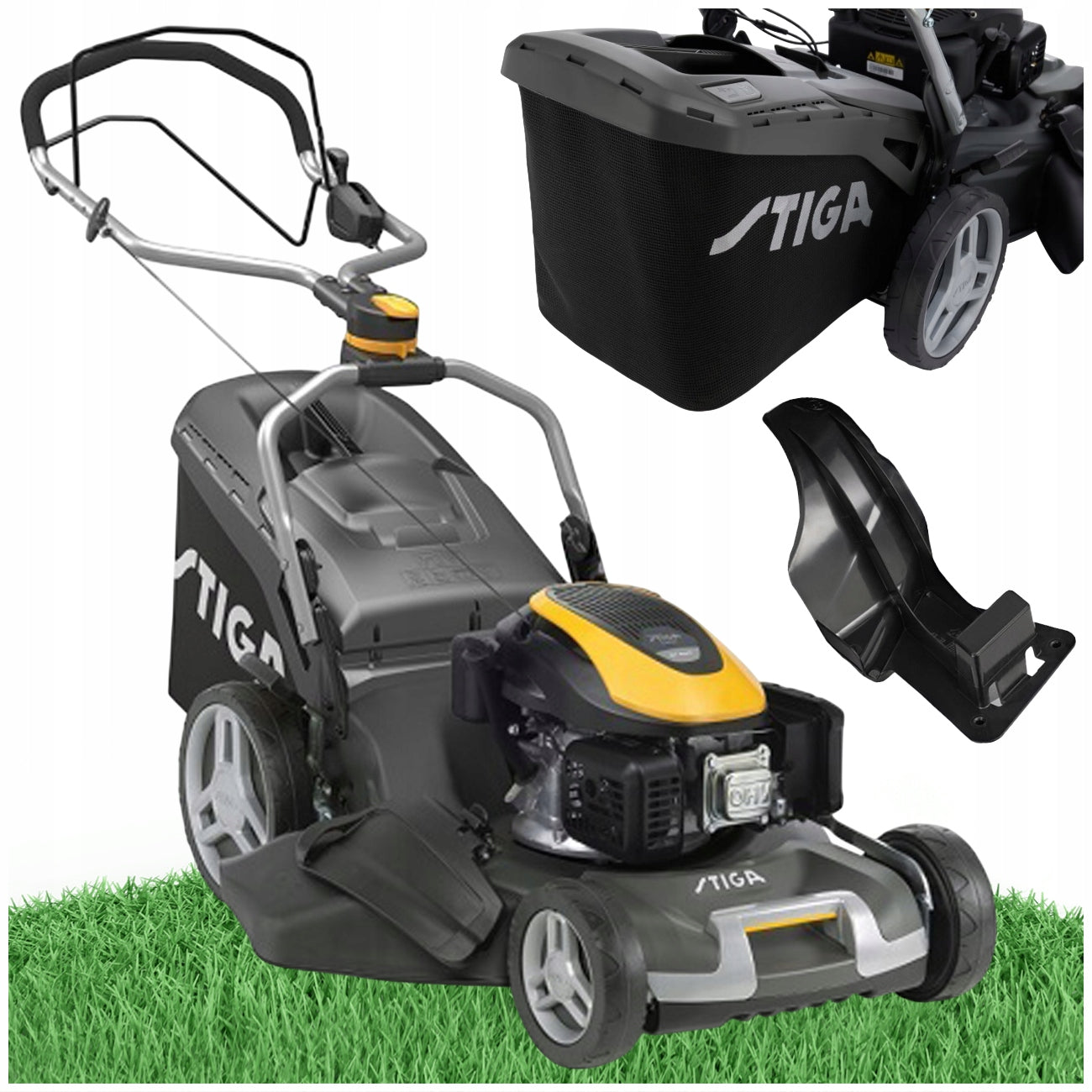 DIESEL MOWER WITH STIGA Combi 955V 53CM 196CM3 70L