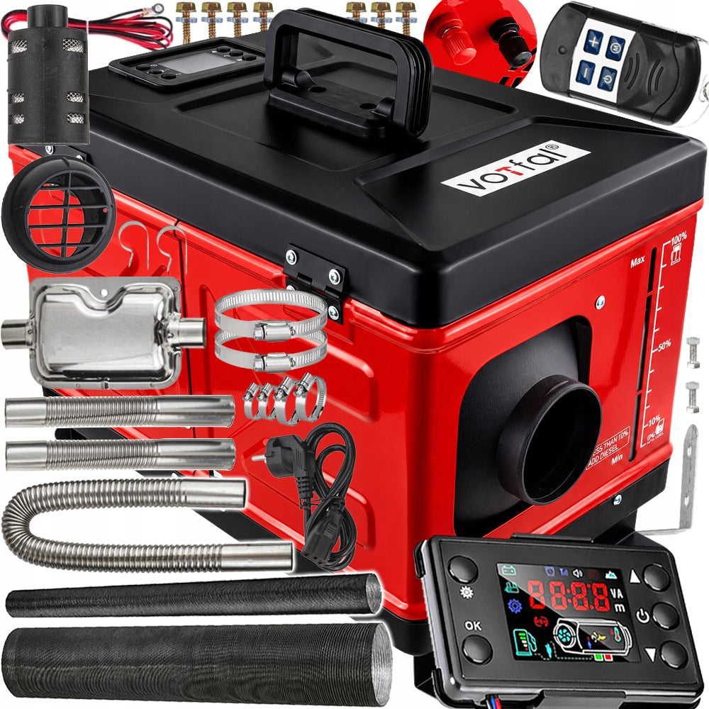 DIESEL OIL HEATER PARKING HEATING WEBASTO 9KW LCD 12V 230V