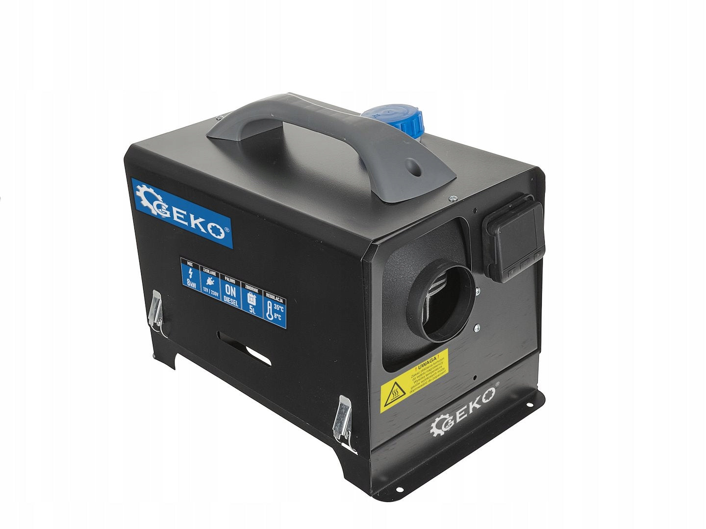 DIESEL PARKING HEATER 12V 230V 8kW LCD REMOTE CONTROL Brand Geko