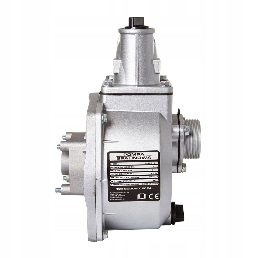 DIESEL PUMP 2" PUMP UNIT, SET 3600 RPM MAR-POL M3001201 Maximum pump output 42000 l/h