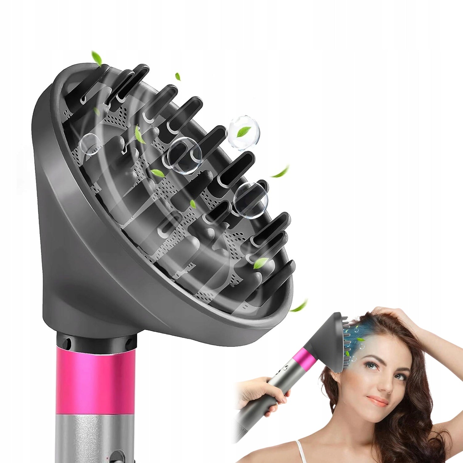 DIFFUSER FOR DYSON AIRWRAP HS01 HS03 HS05 FOR CURLY AND WAVY HAIR
