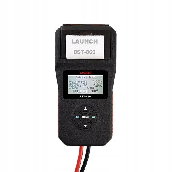 DIGITAL BATTERY METER TESTER WITH 12V LCD PRINTER EAN (GTIN) 6927135000696
