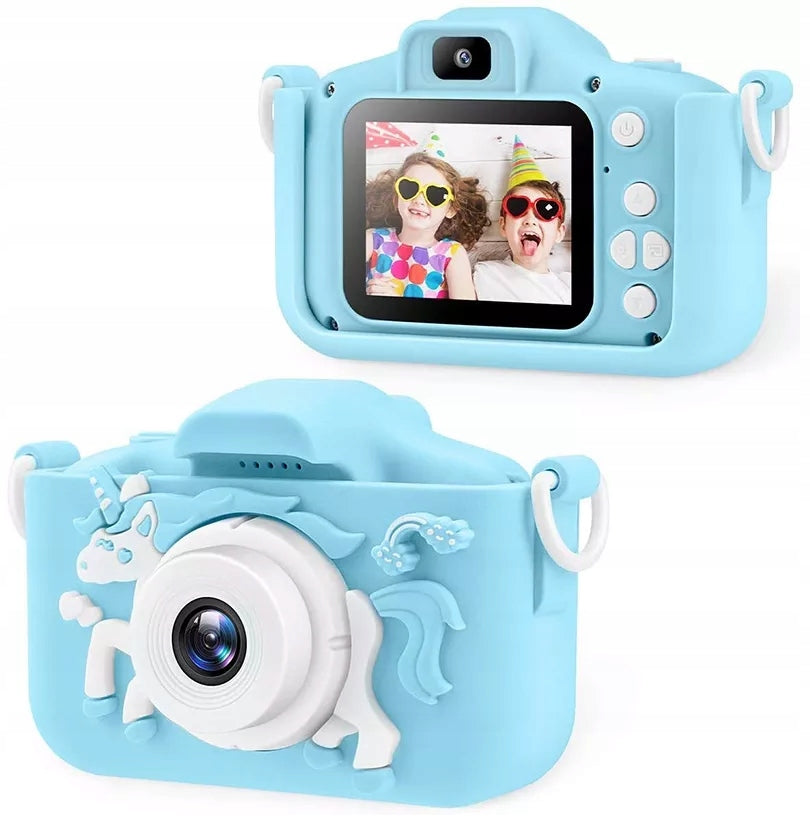 DIGITAL CAMERA 12MPX TOY FOR KIDS CAMERA + 4 GAMES EAN (GTIN) 5906700041815