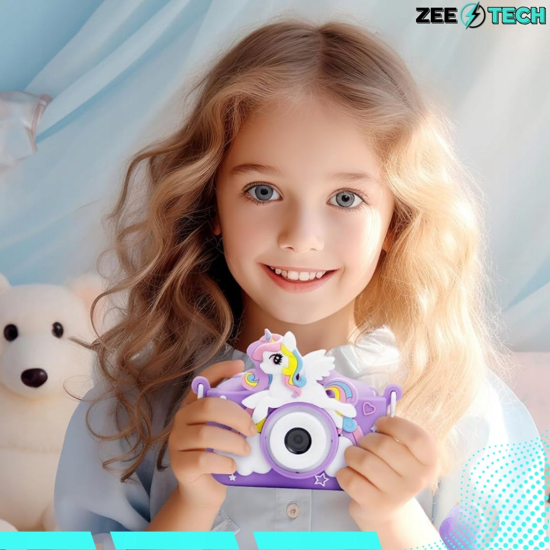 DIGITAL CAMERA FOR CHILDREN 40 Mpx CAMERA TOY + 32GB CARD Manufacturer code Aparat fotograficzny zabawkowy dziecięcy