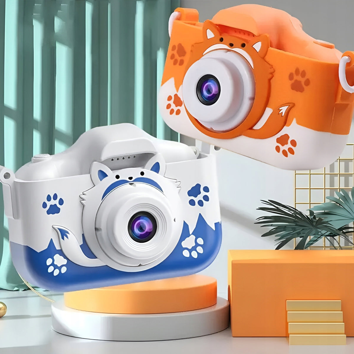 DIGITAL CAMERA FOR CHILDREN 40Mpx CAMERA TOY GAMES + 32GB CARD Packaging status original