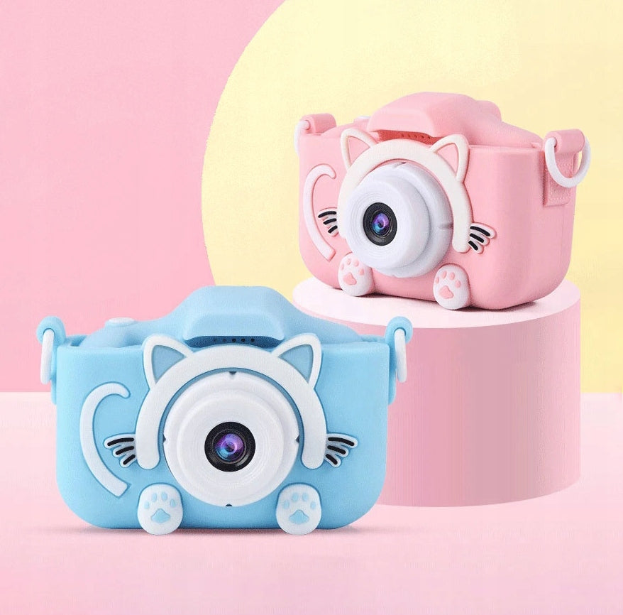 DIGITAL CAMERA FOR CHILDREN Children Photographic CAMERA for gift KITTEN EAN (GTIN) 5903661230531