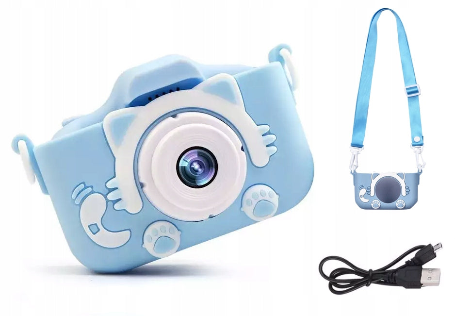 DIGITAL CAMERA FOR CHILDREN Photo CAT 12MPX + 4 GAMES Manufacturer code CAM CAT X5-1