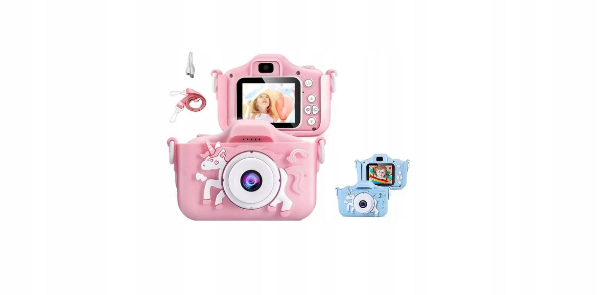 DIGITAL CAMERA FOR CHILDREN UNICORN PINK EAN (GTIN) 5904734415510