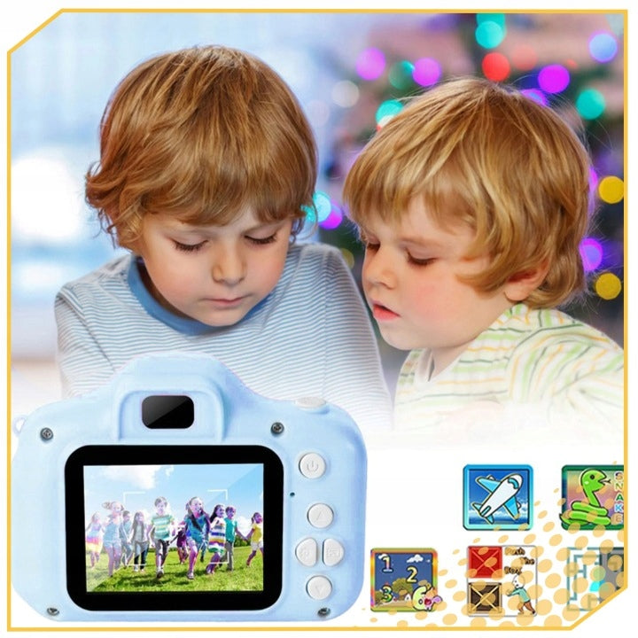 DIGITAL CAMERA FOR KIDS CAMERA GAME HD BLUE PHOTOS Brand no brand
