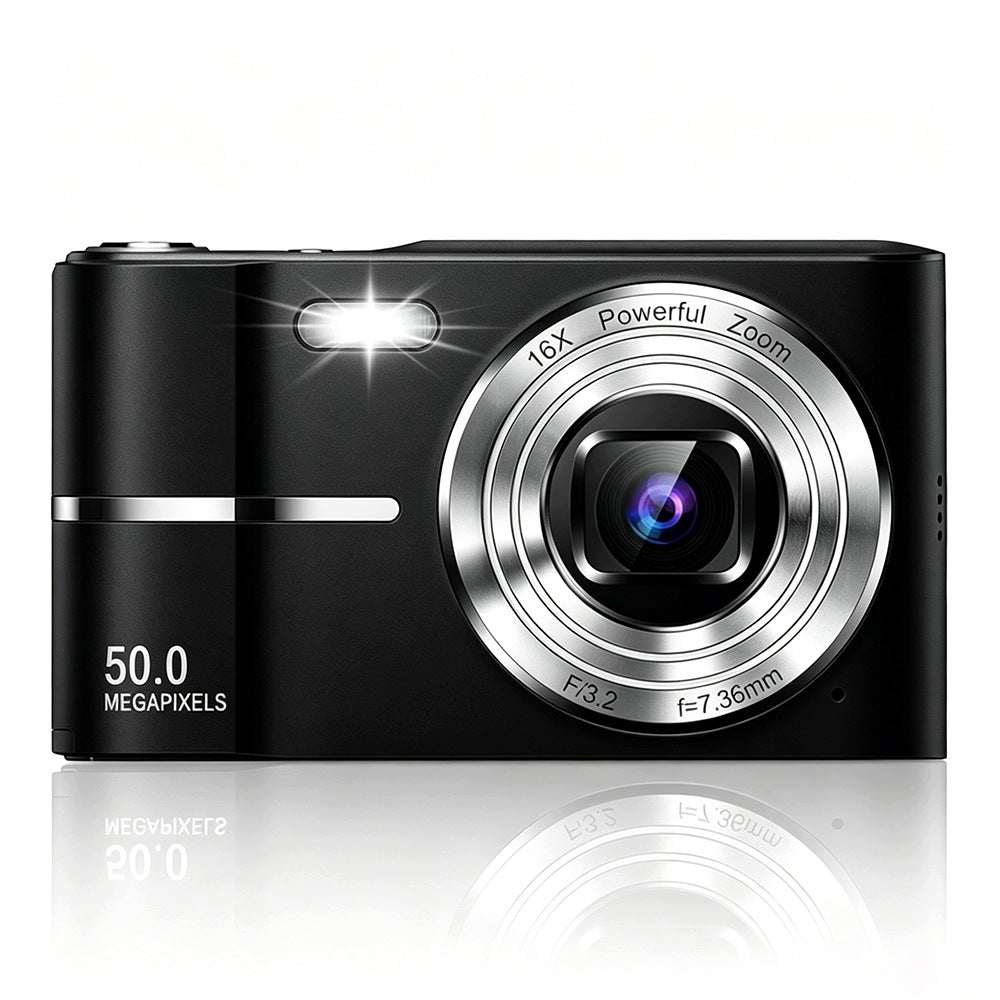 DIGITAL CAMERA HD 1080P 50MP RECORDING ANTISHAKE HOLIDAY GIFT