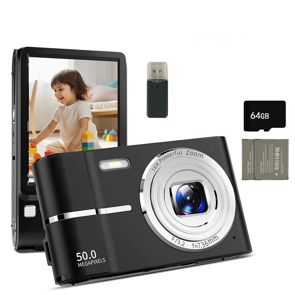 DIGITAL CAMERA HD 1080P 50MP RECORDING ANTISHAKE