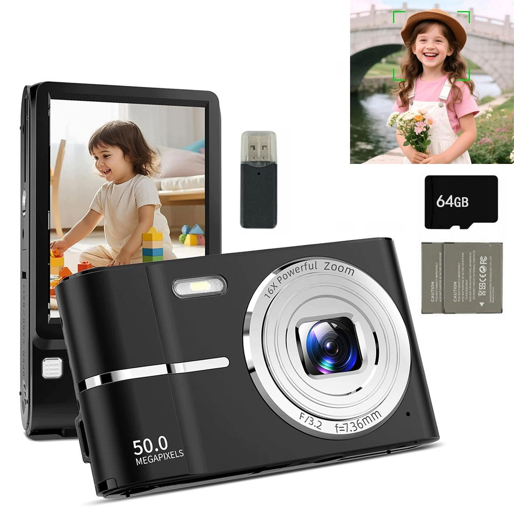 DIGITAL CAMERA HD 1080P 50MP RECORDING ANTISHAKE