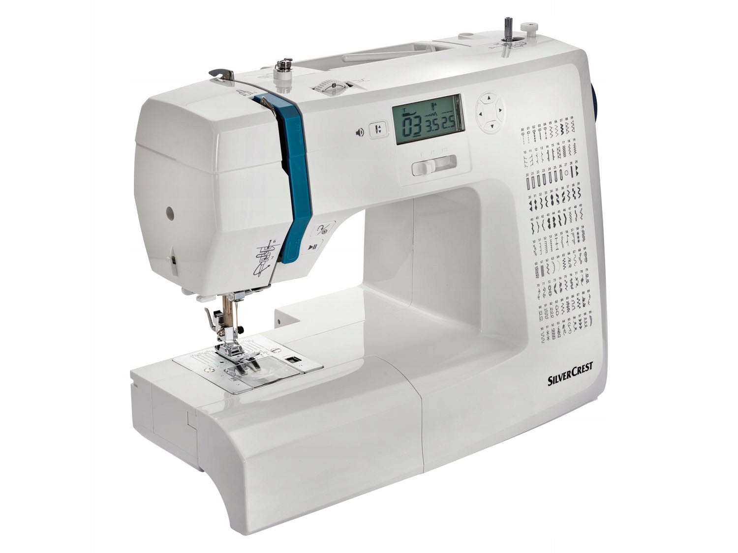 DIGITAL COMPUTER SEWING MACHINE SILVERCREST SCNM 1000 A1 Brand SilverCrest