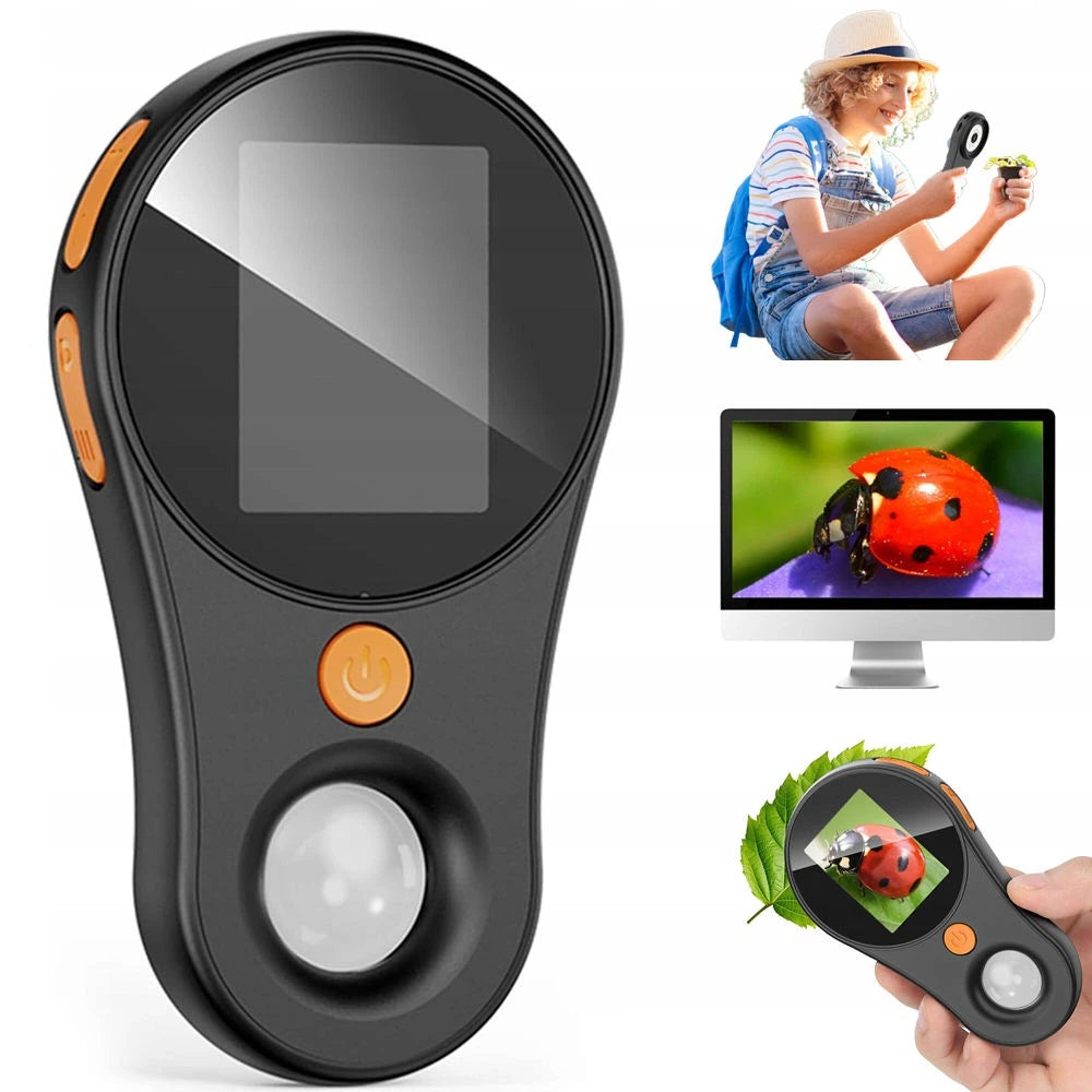 DIGITAL MAGNIFIER MAGNIFYING GLASS MICROSCOPE 8 LED SCREEN 2 INCH HD IPS 500X