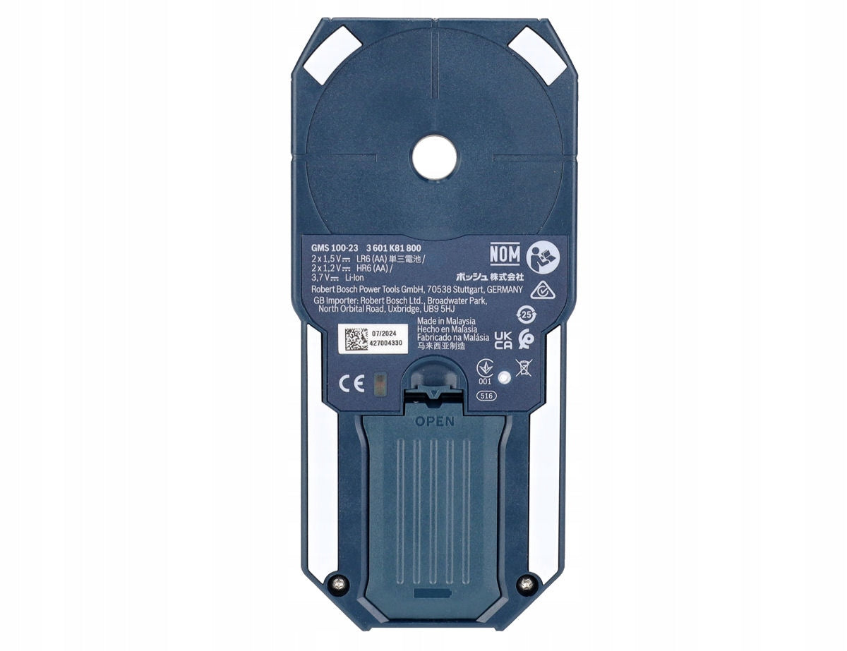 DIGITAL METAL AND WIRE DETECTOR GMS 100-23 BOSCH Kind metal detector profile detector wire detector