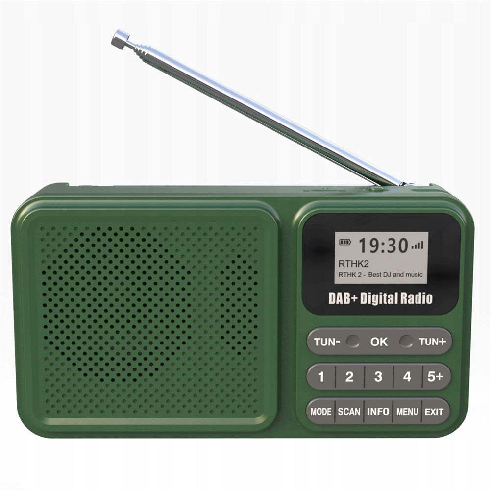 DIGITAL RADIO DAB DAB+FM PORTABLE BLUETOOTH SOLAR MP3 USB TYPE C Brand no brand