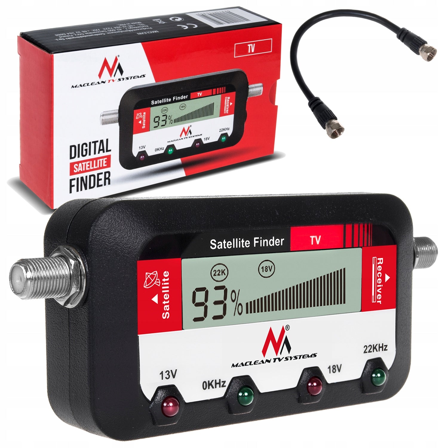 DIGITAL SAT FINDER Satellite Signal Meter For LCD Satellite Antenna