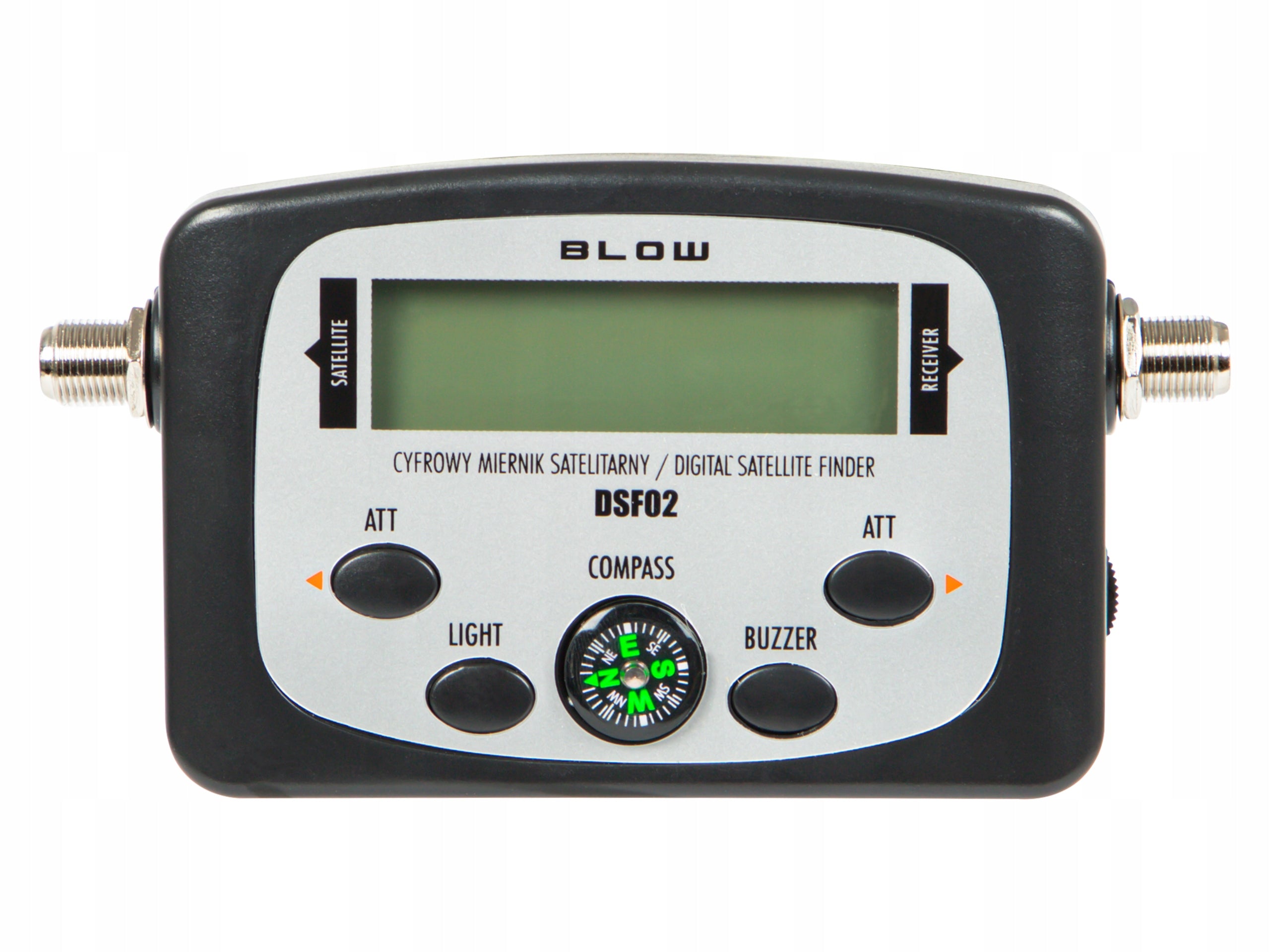 DIGITAL SATELLITE SIGNAL METER ANTENNA SAT-FINDER LCD SAT COMPASS Brand Blow