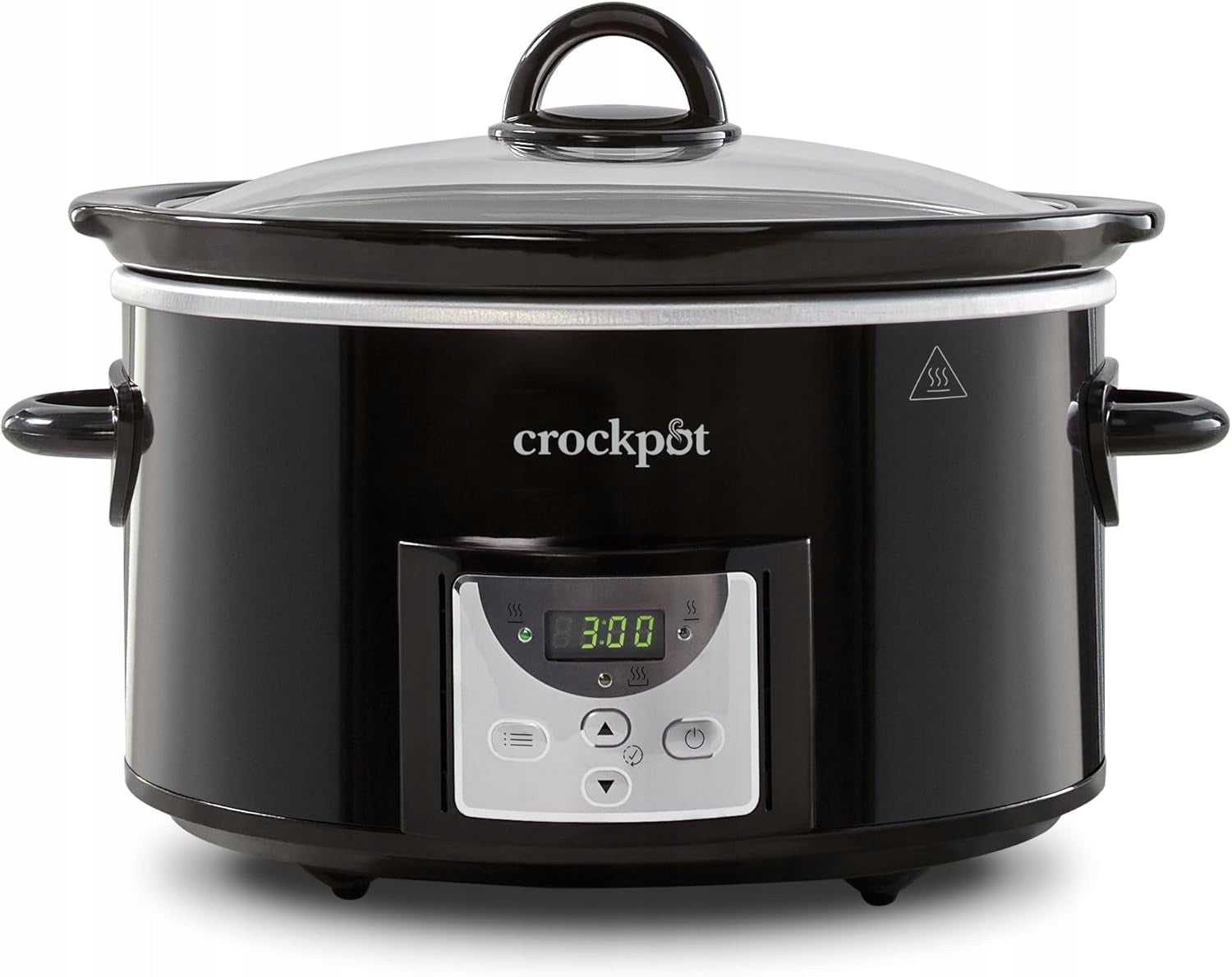 DIGITAL SLOW COOKER 3,5L BLACK WITH TIMER AND HEAT RETENTION FUNCTION