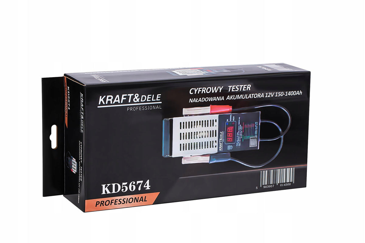 DIGITAL TESTER FOR BATTERY CHECKING 12V 150 1400A KD5674 Brand Kraft&Dele