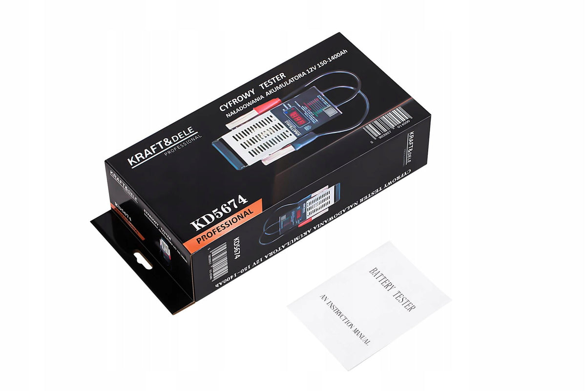 DIGITAL TESTER FOR BATTERY CHECKING 12V 150 1400A KD5674 Manufacturer code KD5674