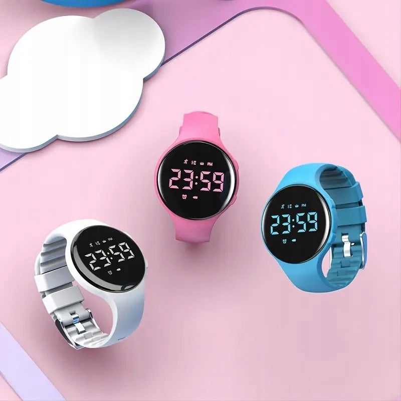 DIGITAL WATCH FOR CHILDREN PINK ELECTRONIC WATCH FOR GIRLS Packaging status original