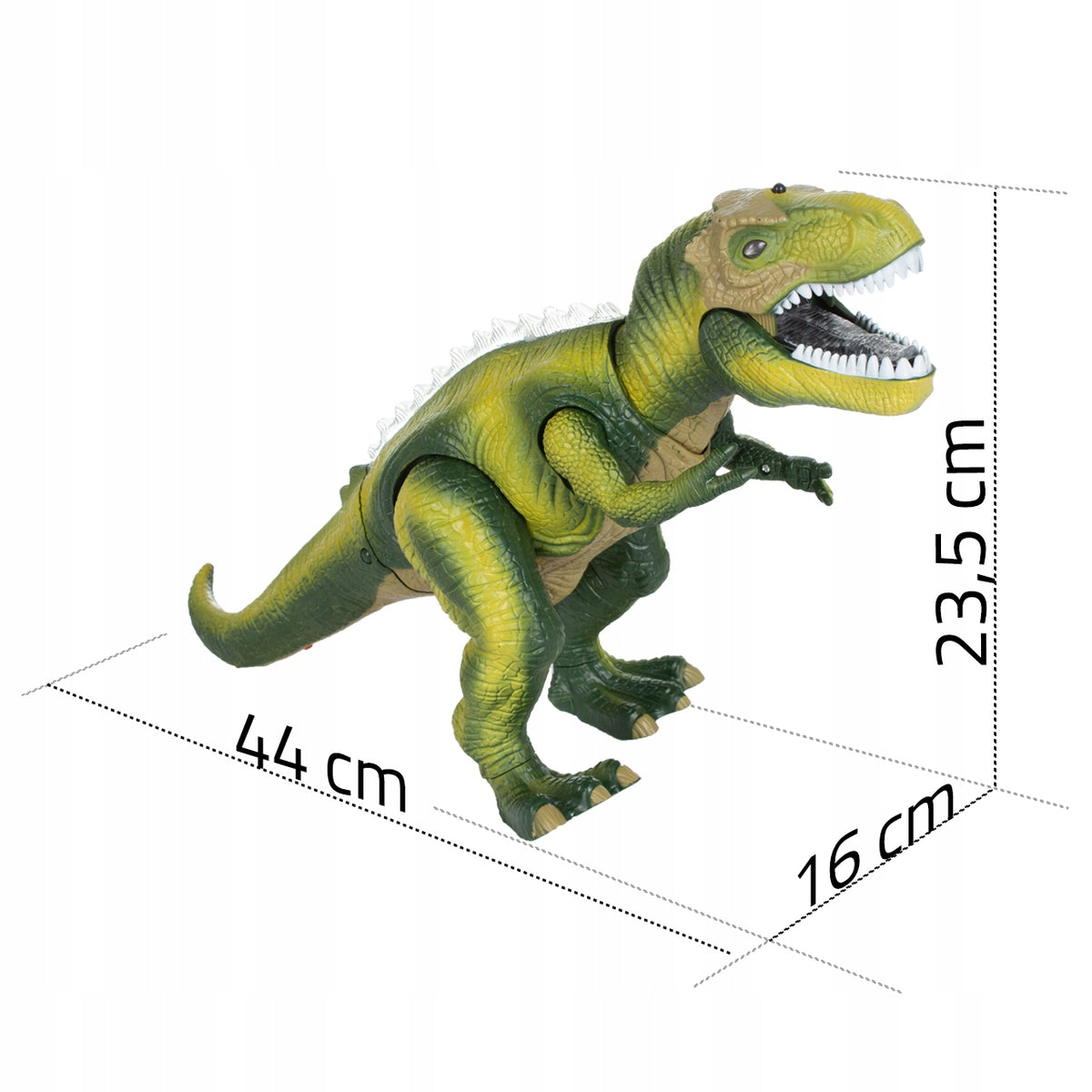 DINOSAUR INTERACTIVE MEGA HUGE T-REX REMOTE CONTROLLED WALKING ROARS XXL Packaging status original