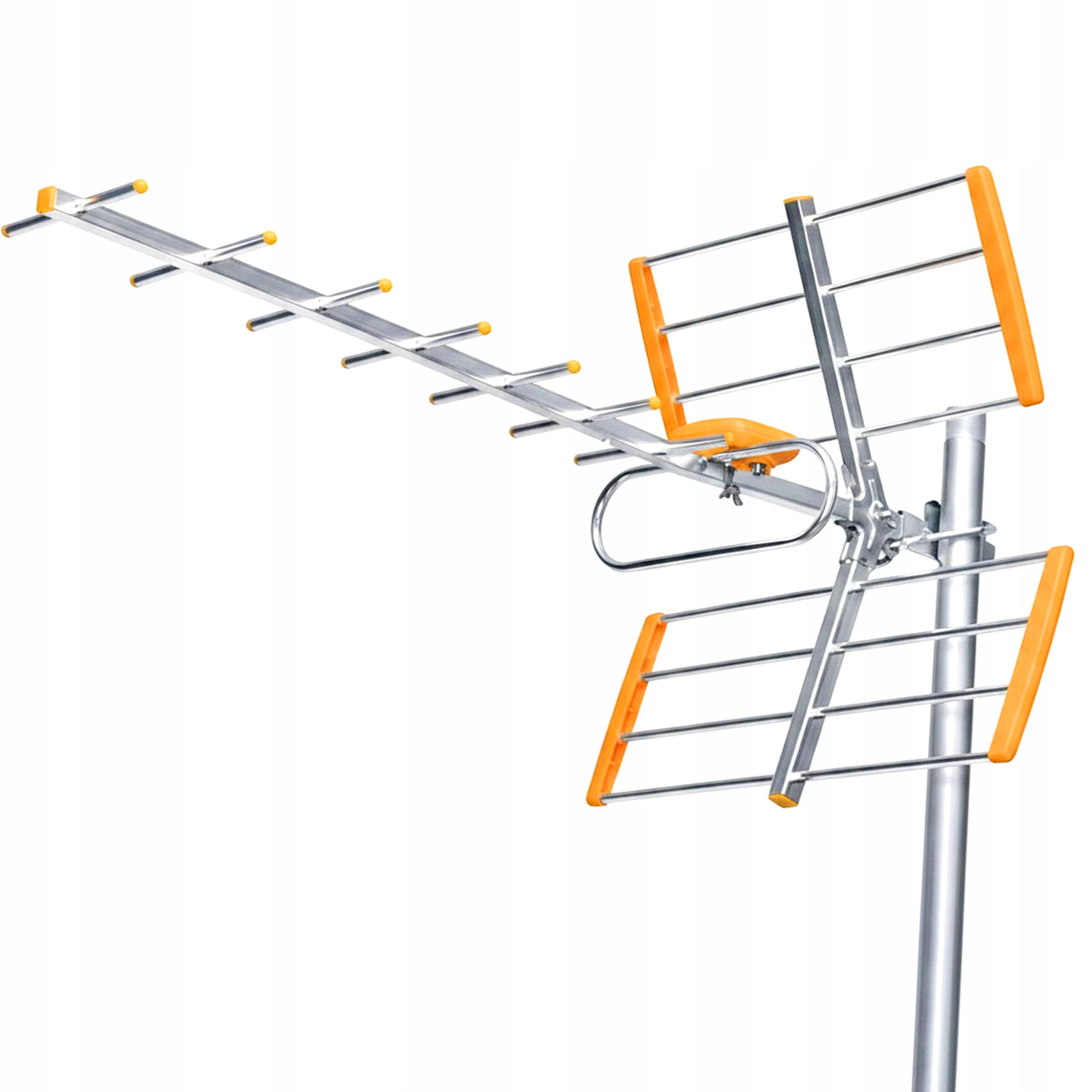 DIRECTIONAL COMBO ANTENNA FOR TERRESTRIAL TV DVB-T2 LTE 4K ULTRA HD POWERFUL 120KM Manufacturer code ER1240