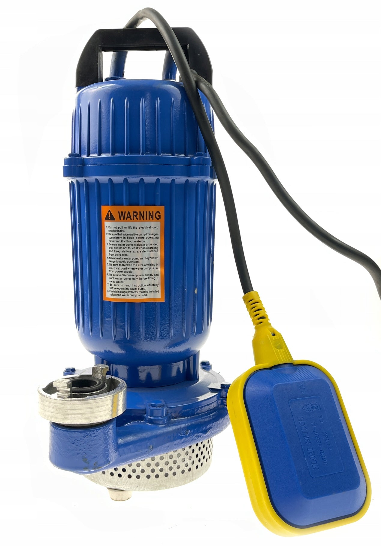 DIRTY WATER PUMP CLEAN SEWAGE SEPTIC TANK WITH FLOAT 2650W Manufacturer code BVPW260