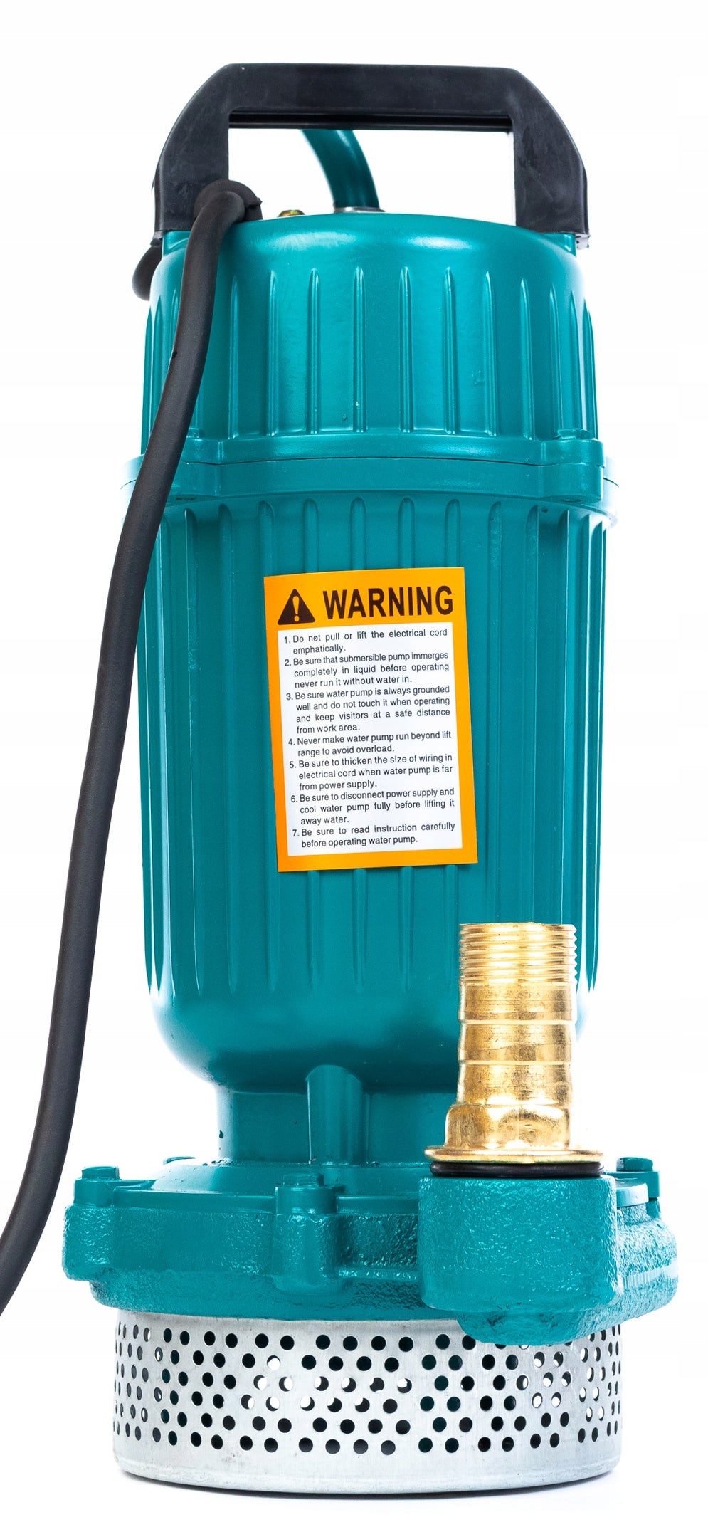 DIRTY WATER PUMP CLEAN SUBMERSIBLE SIEVE STRAINER 2100IN 1" Product weight with unit packaging 9 kg