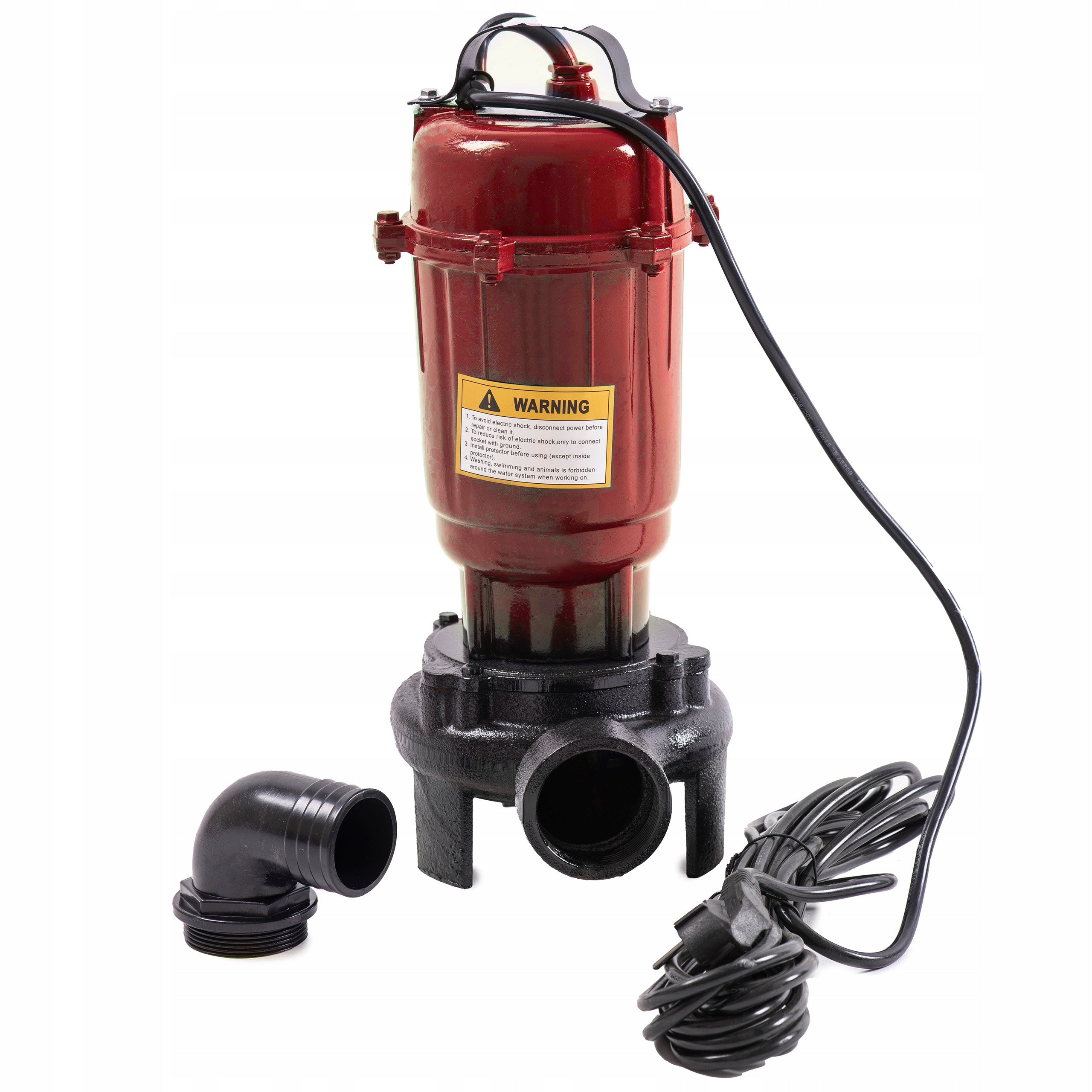 DIRTY WATER PUMP SEPTIC TANK WITH SHREDDER WITH CUTTING KNIFE 3850W Manufacturer code PROTOOLS POMPA +WĄŻ