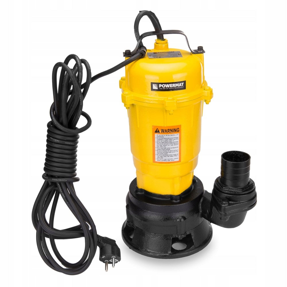 DIRTY WATER PUMP SEPTIC TANK WITH SHREDDER XXL Maximum pump output 25000 l/h