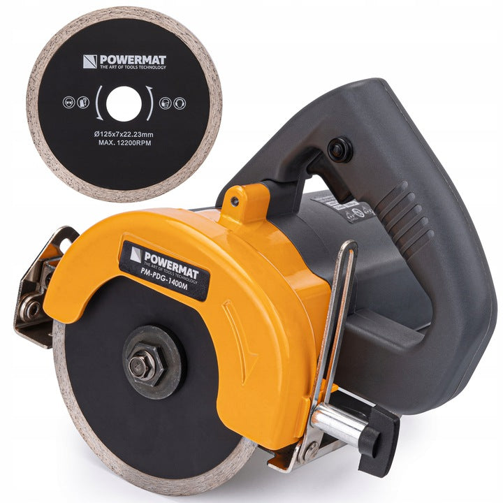 DISC CUTTER FOR STONEWARE TILES 1400W 125mm