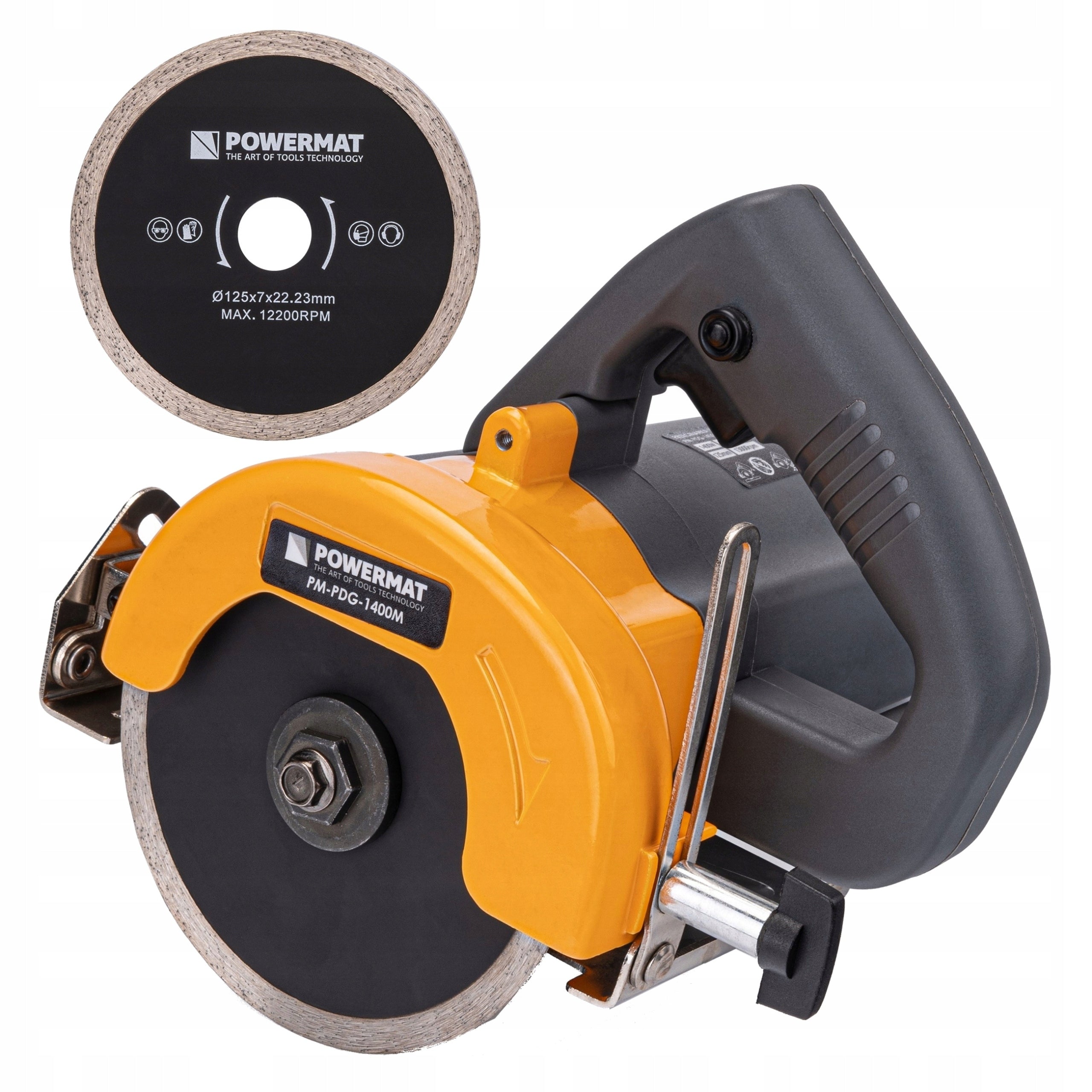DISC CUTTER FOR STONEWARE TILES 1400W 125mm