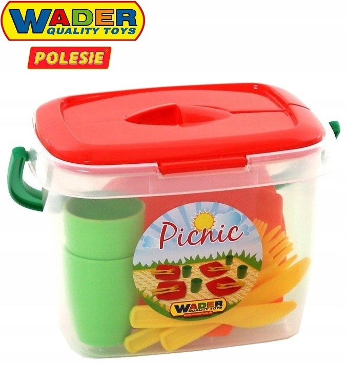 DISHES SAFE SET OF DISHES FOR PICNIC KITCHEN ACCESSORIES 40756 Batteries included no