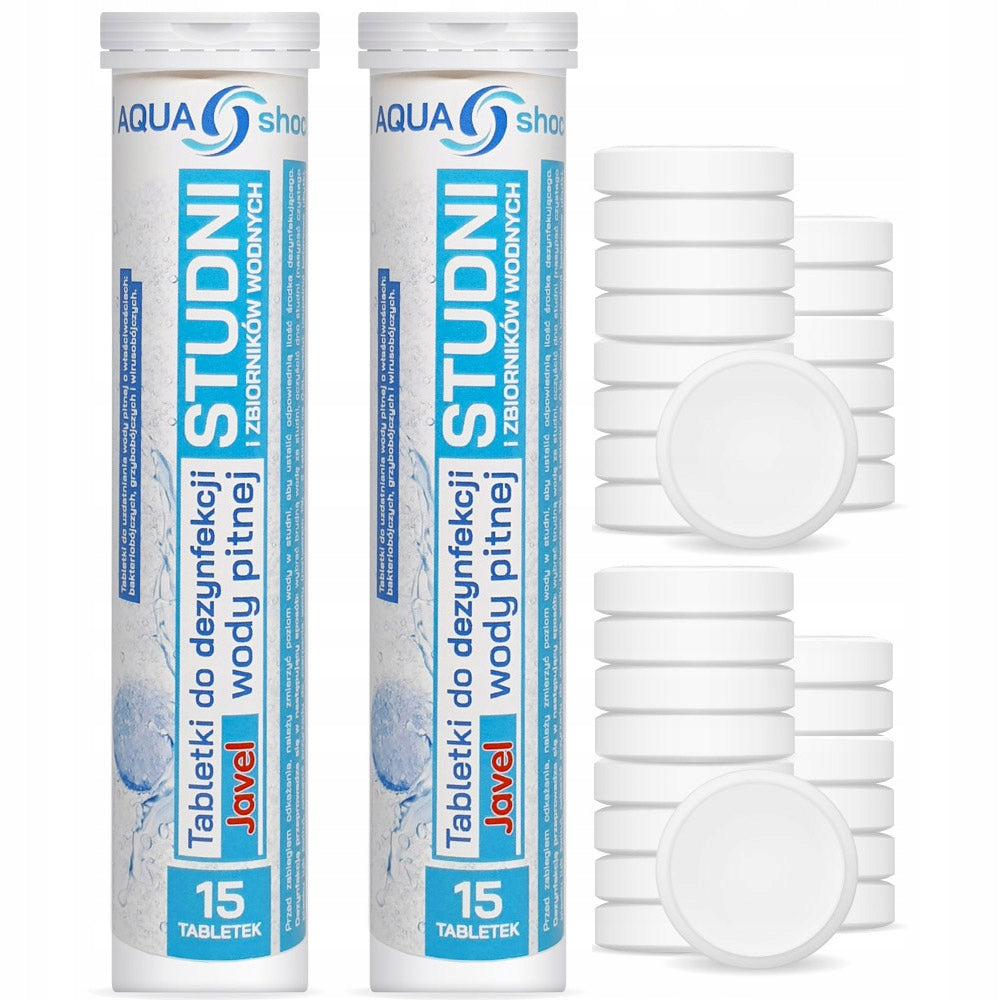 DISINFECTION OF CONTAMINATED WATER IN WELL TABLETS CHLORINE TREATMENT OF DRINKING WATER