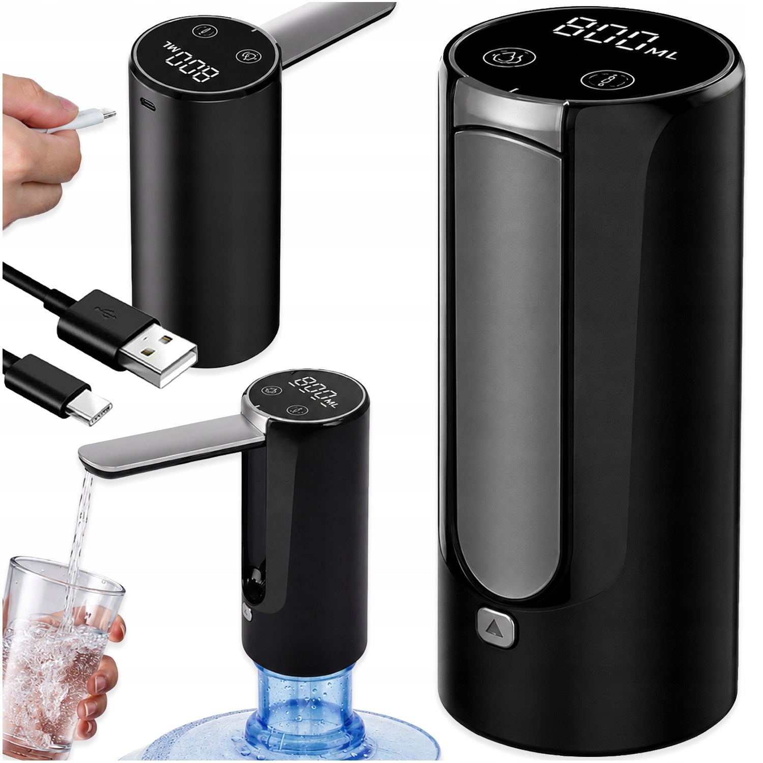DISPENSER FOR WATER ALCOHOL POURER ELECTRIC AUTOMATIC