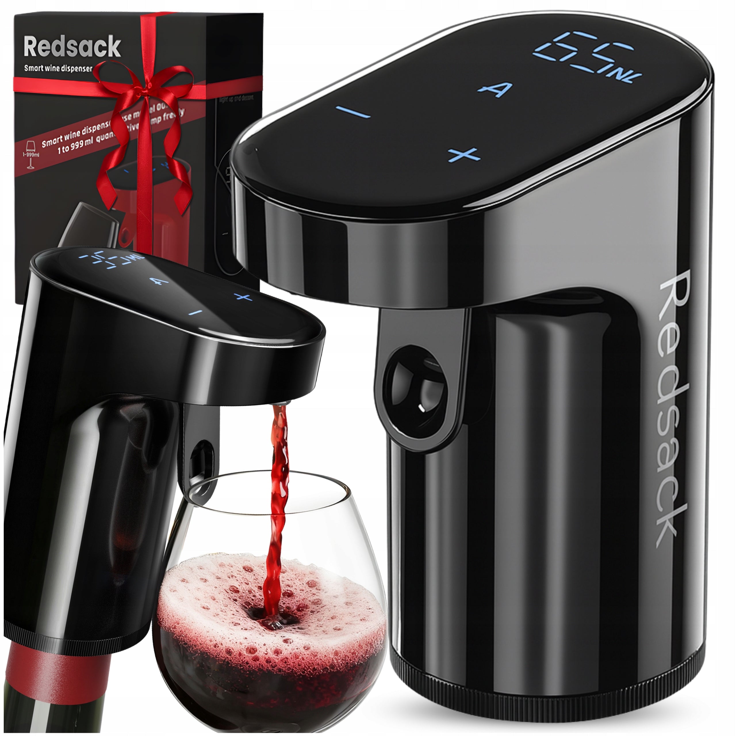 DISPENSER POURER FOR ALCOHOL WINE WHISKEY ELECTRIC AUTOMATIC AERATOR