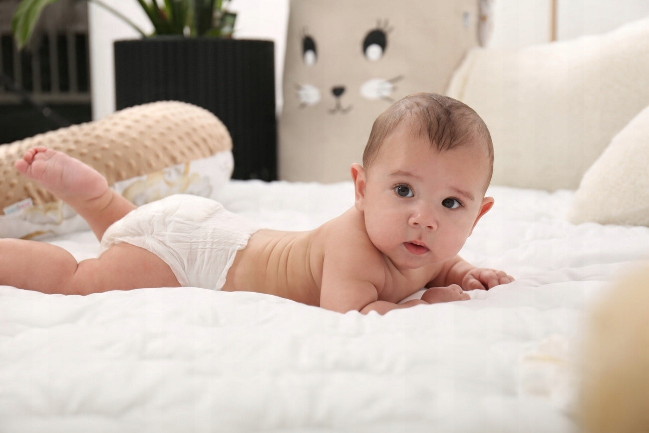 DISPOSABLE DIAPERS BABYMAM MAXI 4 (7-14kg) 52pcs EXTRA CARE Brand Babymam
