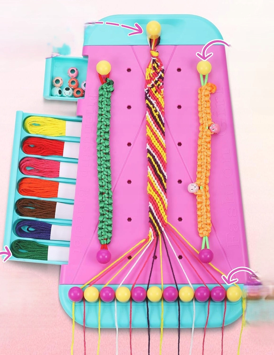 DIY Friendship Bracelet Set Kids Crafts Gift Brand no brand