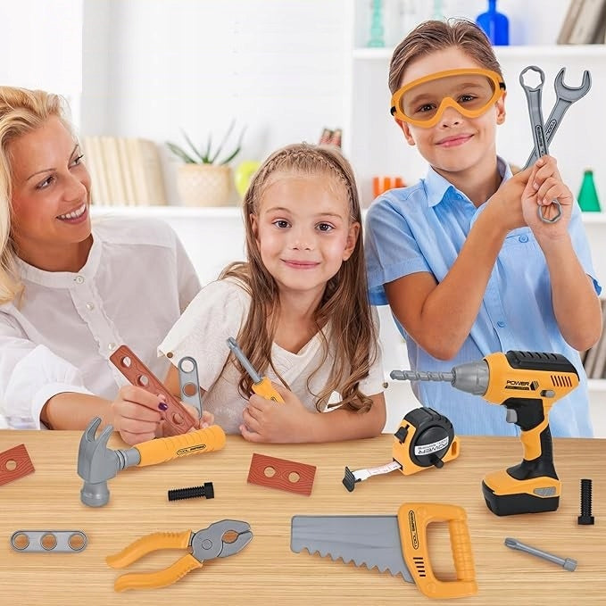 DIY KIT FOR CHILDREN TOOLS SCREWDRIVER WORKSHOP BOX Brand no brand