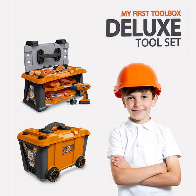 DIY KIT WORKSHOP TOOL BOX BATTERY OPERATED DRILL XXL Brand no brand