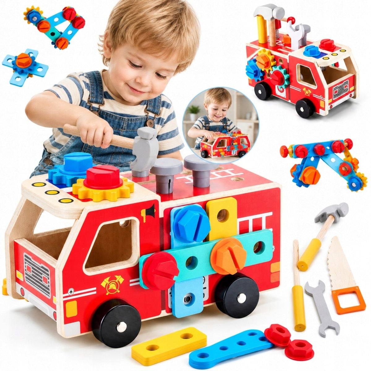 DIY KIT WORKSHOP TOOLS FOR DISMANTLING A FIRE TRUCK