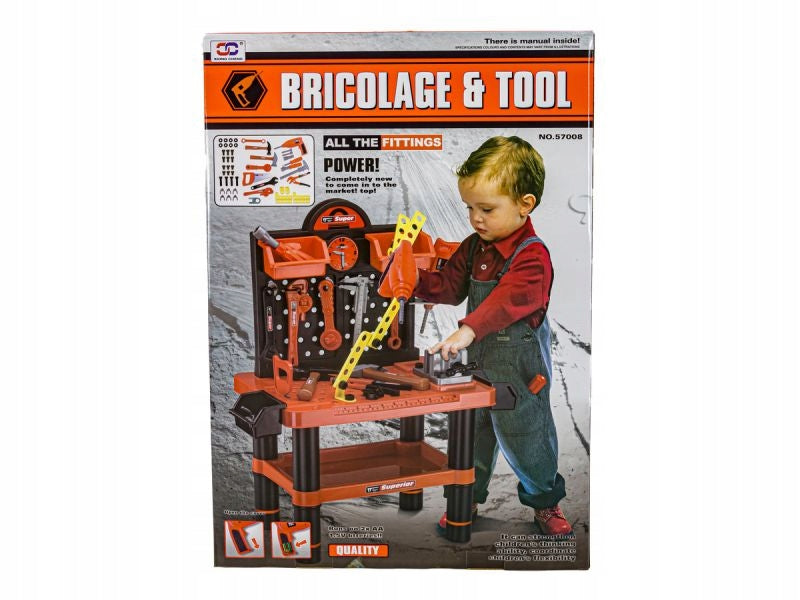 DIY Kit, Carpentry Workshop - Table, Keys, Saw Manufacturer code 57008