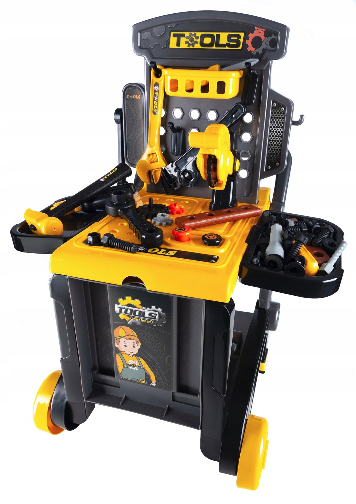 DIY Kit Workshop Suitcase Trunk Wheelbarrow Small Mechanic Tools Brand Gotel
