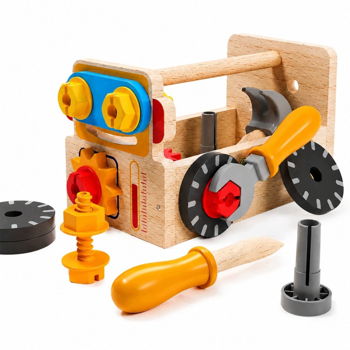 DIY SET FOR CHILDREN SUITCASE WITH TOOLS MONTESSORI GIFT Brand no brand