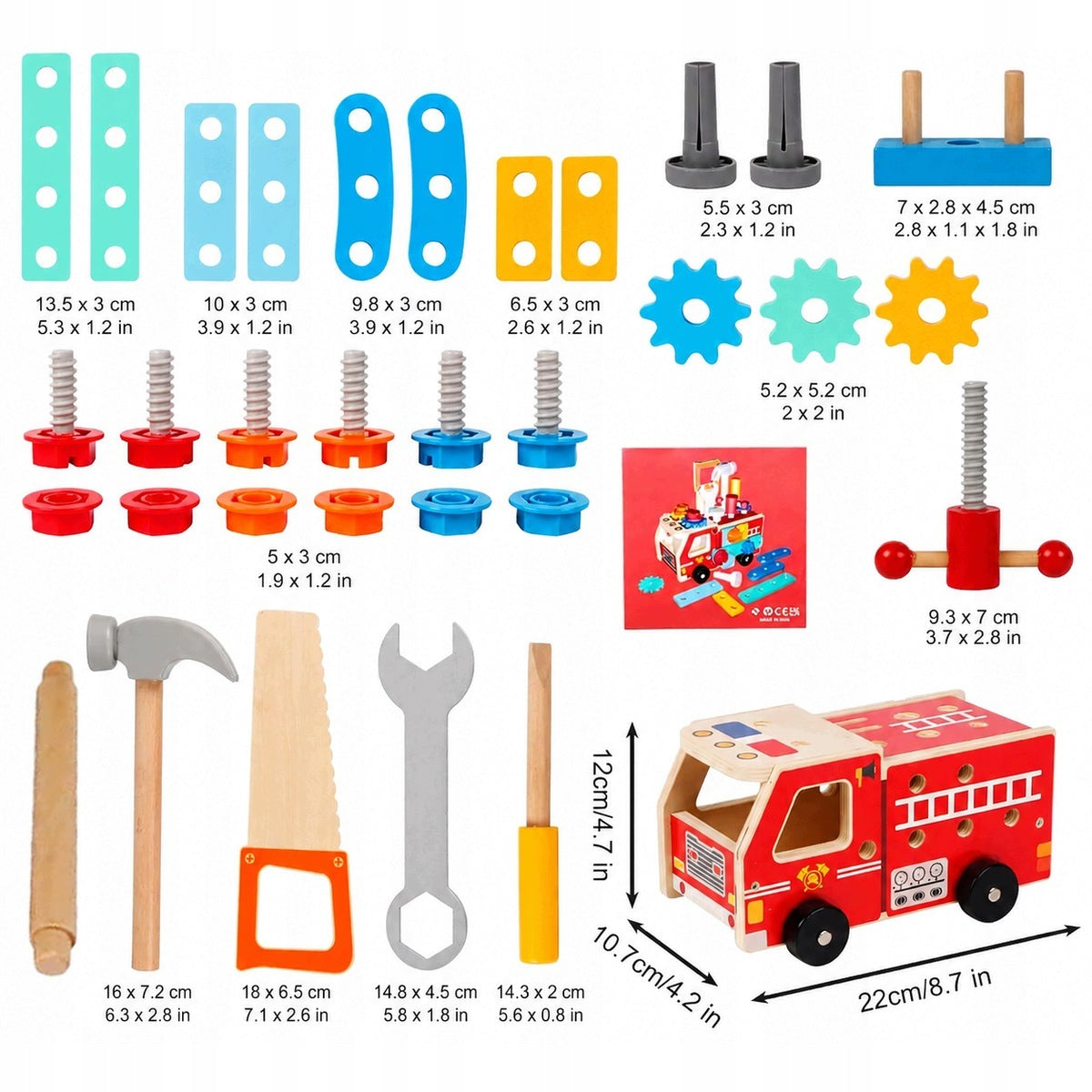 DIY TOOL SET WORKSHOP BOX FOR KIDS Brand no brand