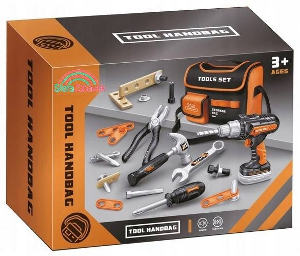 DIY Tool Kit Workshop for Kids with Bag Drill for Whip Brand Sferazabawek