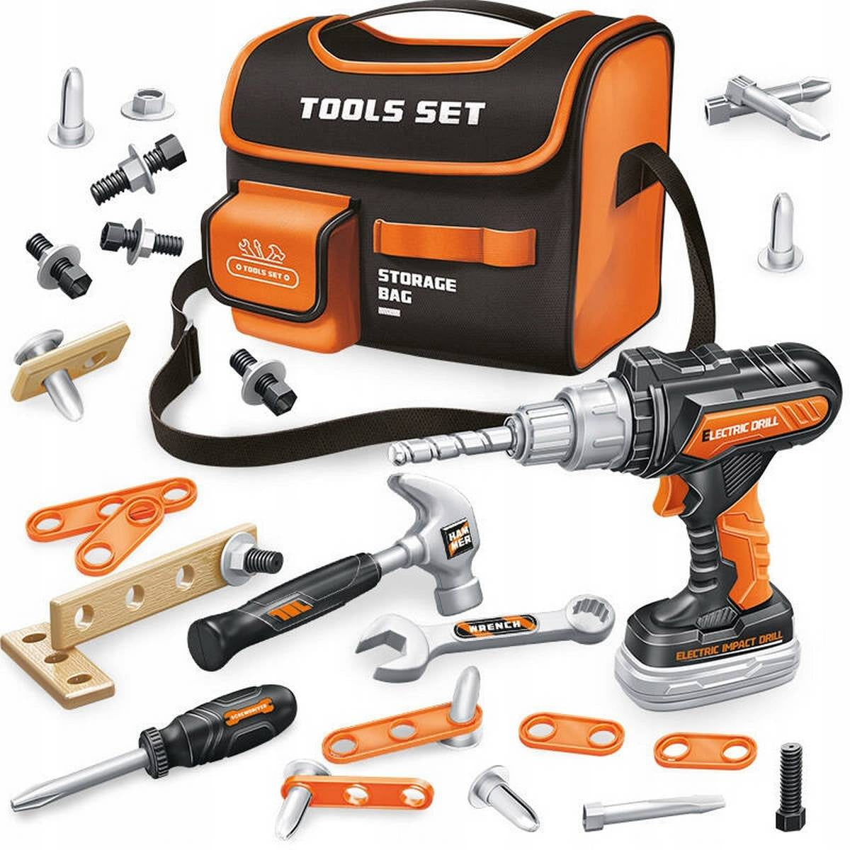 DIY Tool Kit Workshop for Kids with Bag Drill for Whip Manufacturer code 2001114