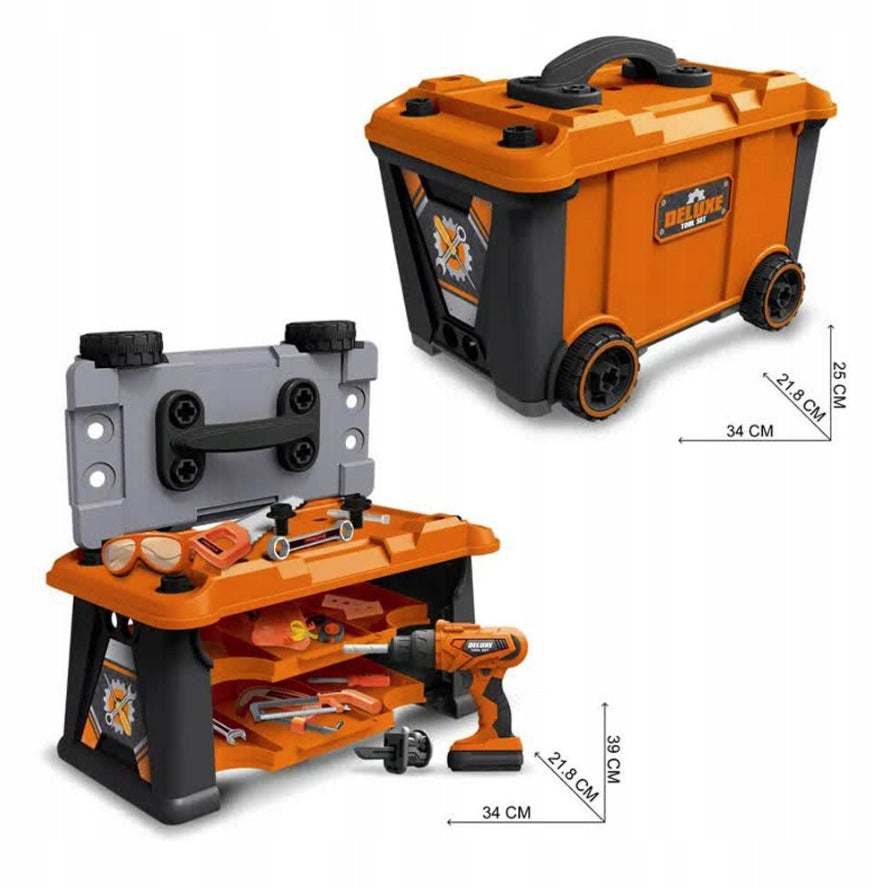 DIY Tool Set Workshop Box Battery Operated Drill Manufacturer code 5904161363767